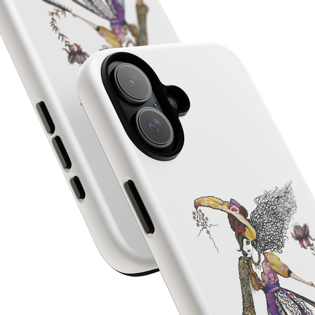 Victorian Witch Illustration Phone Case | iPhone Rugged Case