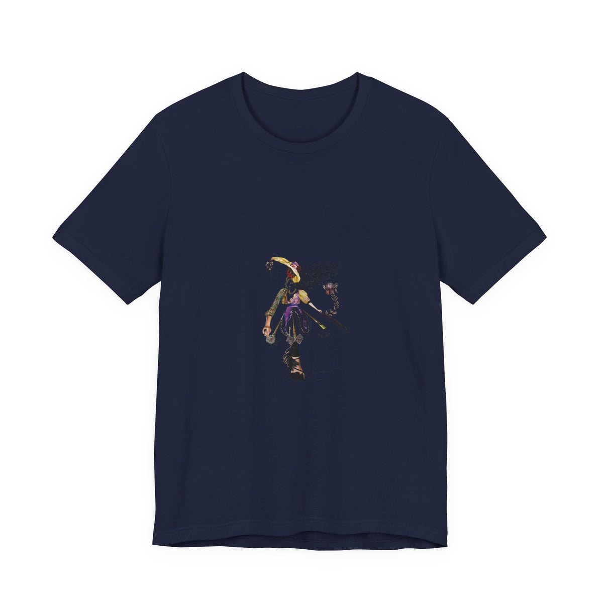 Pirate Captain Sketch Graphic Tee — Playful Anime-Inspired Pirate Character T-Shirt