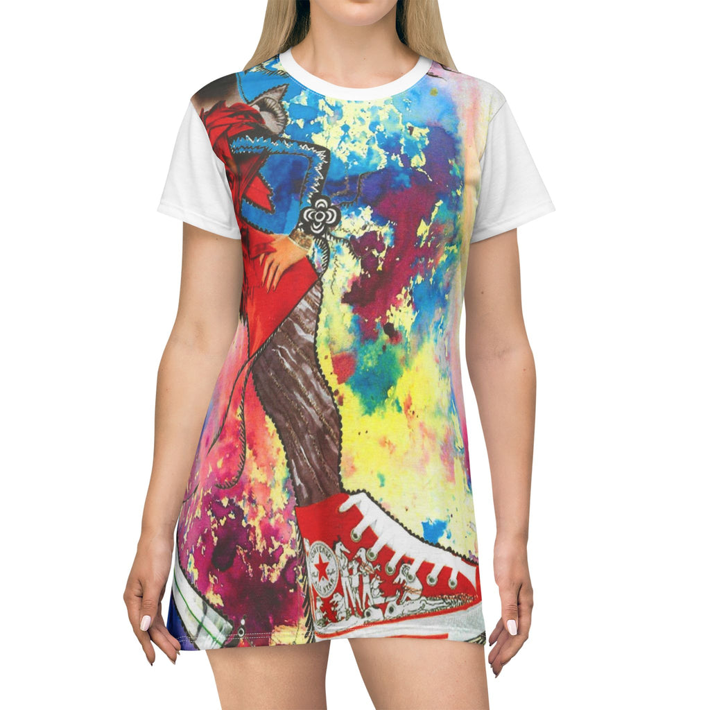 T-Shirt Dress (AOP)