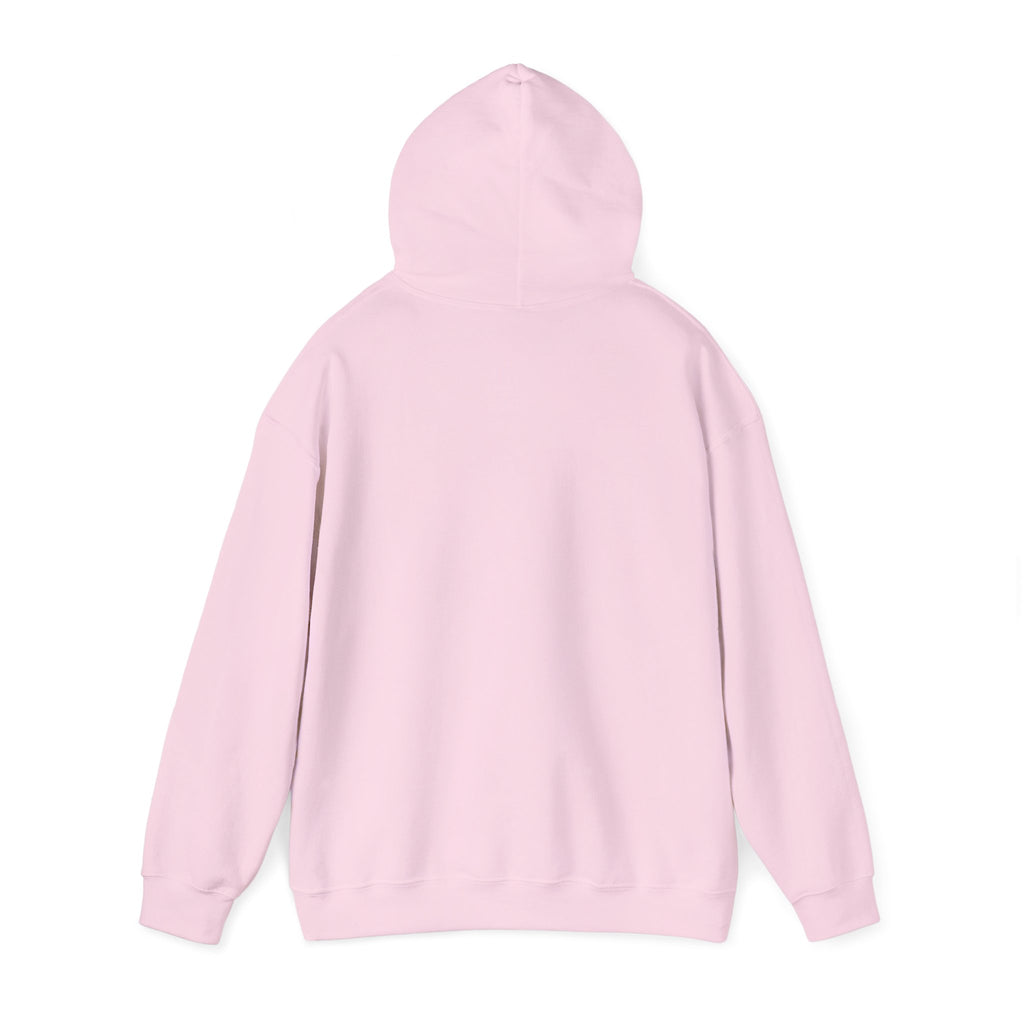 Floral Mandala Logo Hoodie | Small Chest Emblem Sweatshirt
