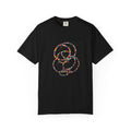 Bird Flight Graphic T-Shirt — Colorful Ring Silhouette Tee