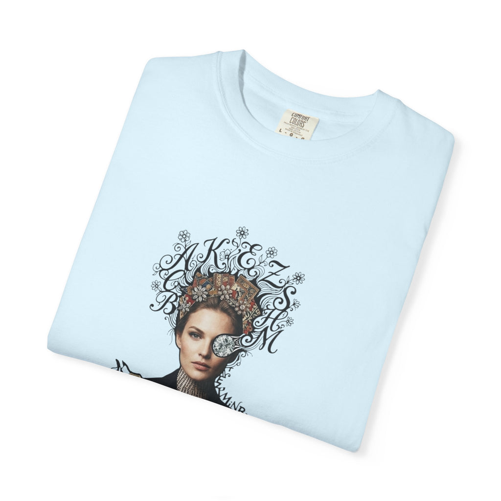 Artistic Femme Portrait T‑Shirt — 'No. 1' Fashion Graphic Tee