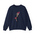 Vintage Floral Lady Portrait Sweatshirt