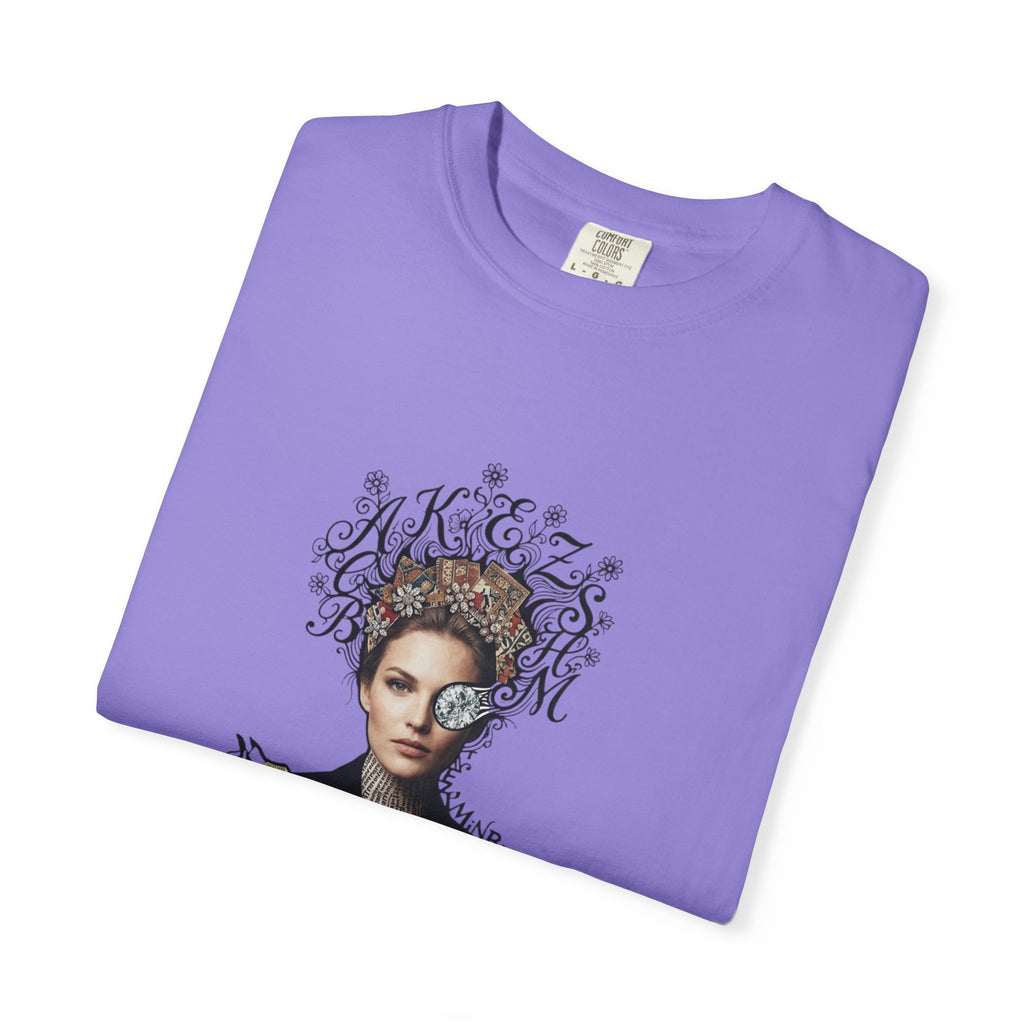Artistic Femme Portrait T‑Shirt — 'No. 1' Fashion Graphic Tee