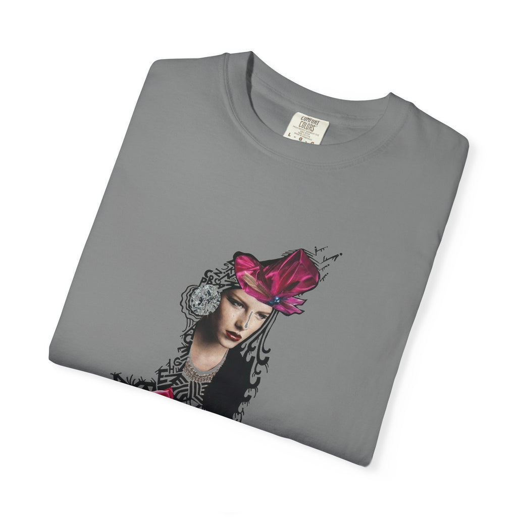 Victorian Rose Portrait T-Shirt