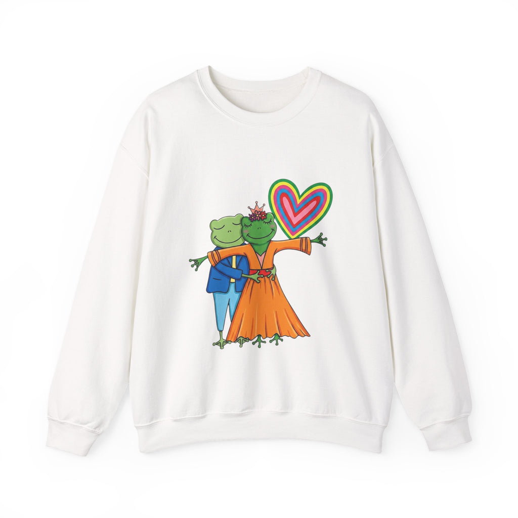 Frog Couple Heart Sweatshirt