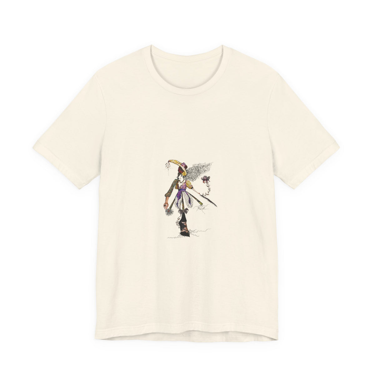 Pirate Captain Sketch Graphic Tee — Playful Anime-Inspired Pirate Character T-Shirt