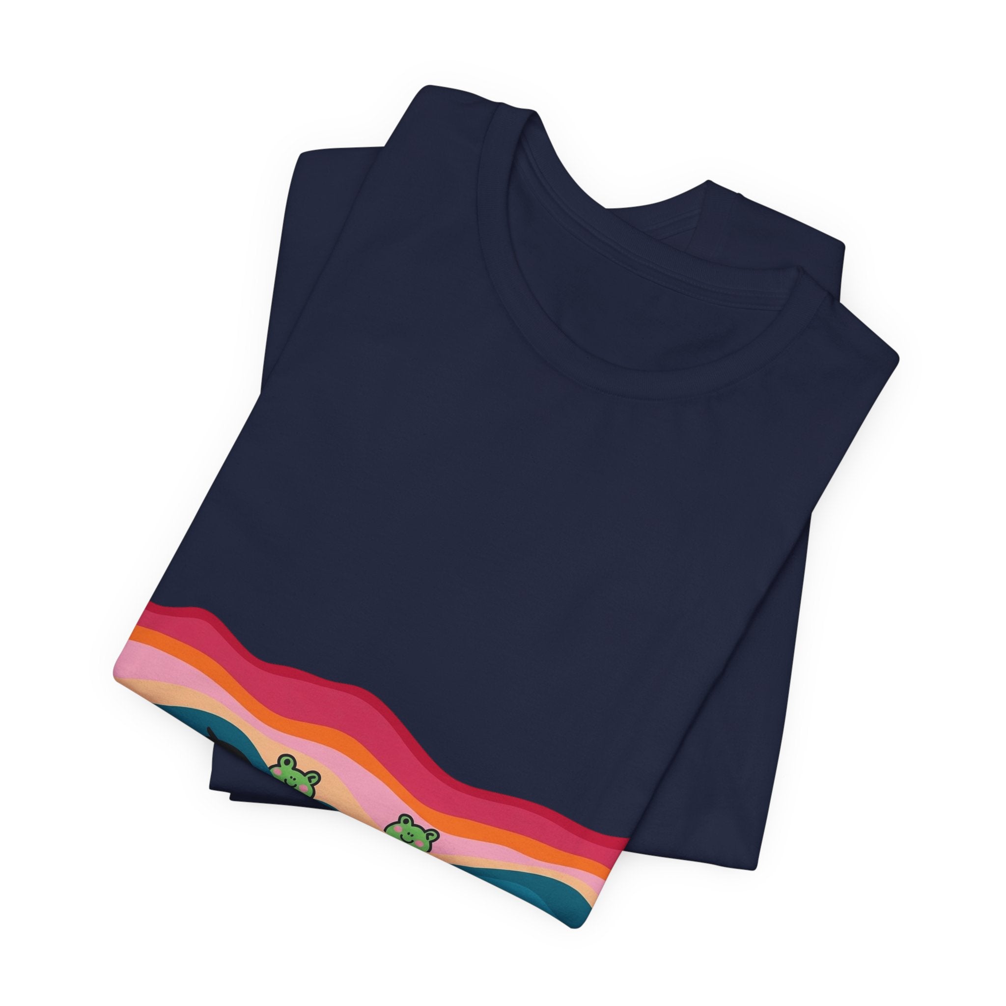 Desert Sunset Wave Graphic Tee