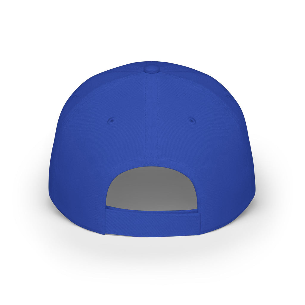 Colorful Spiral Sunflower Cap | Red Low Profile Baseball Cap