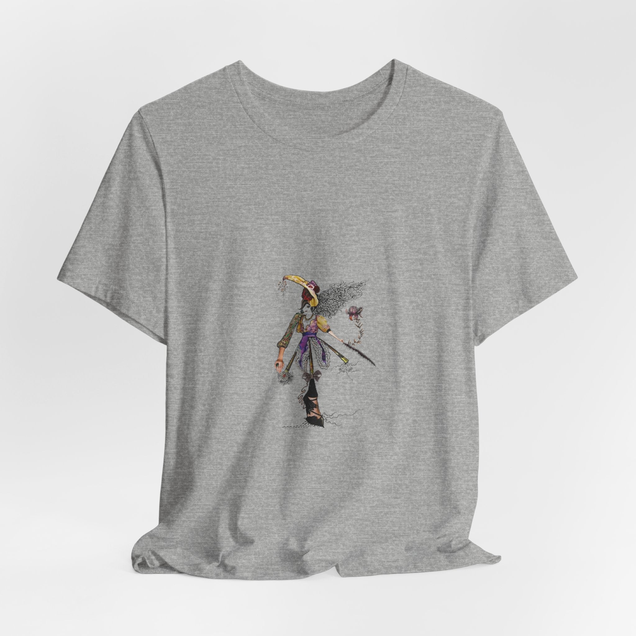 Pirate Captain Sketch Graphic Tee — Playful Anime-Inspired Pirate Character T-Shirt