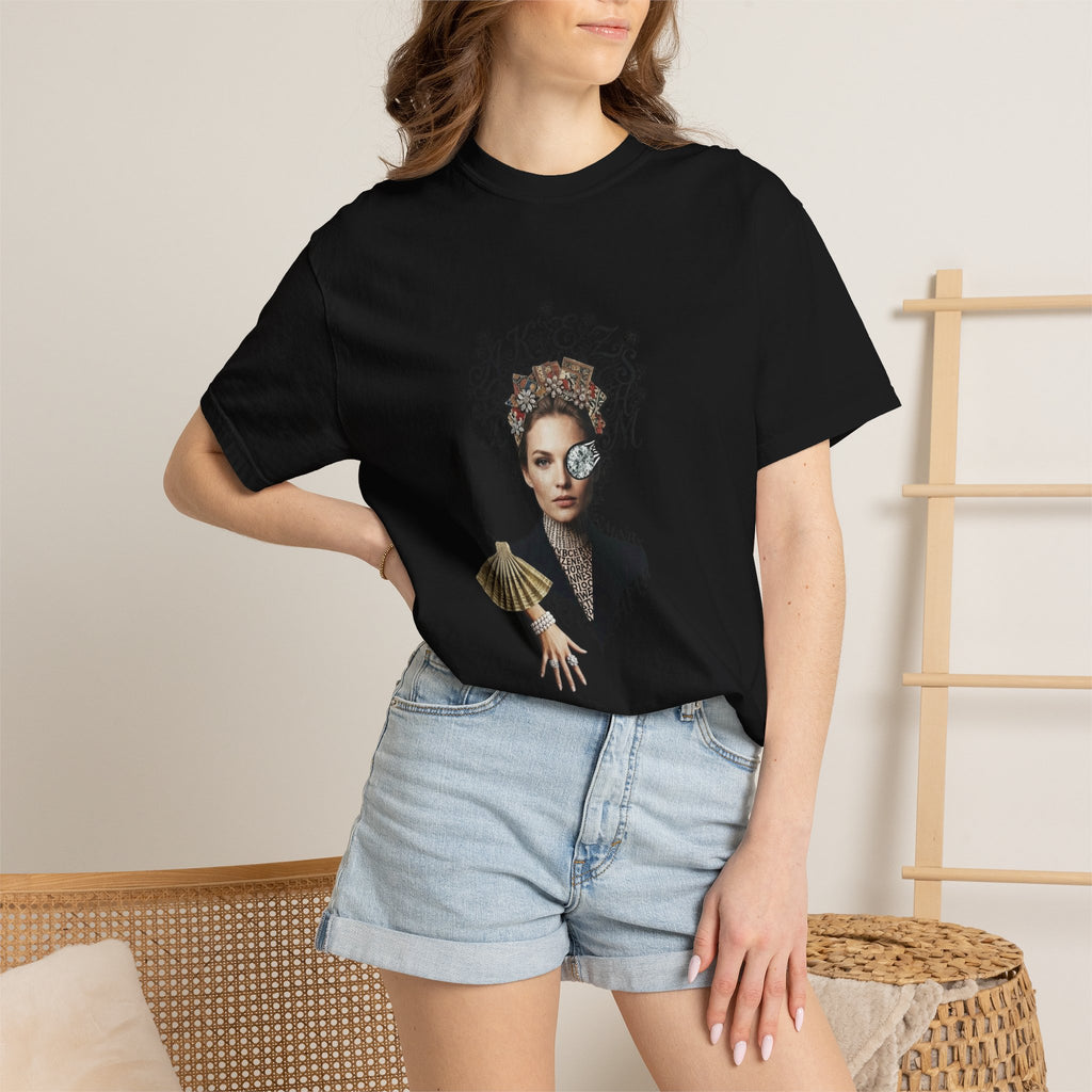 Artistic Femme Portrait T‑Shirt — 'No. 1' Fashion Graphic Tee