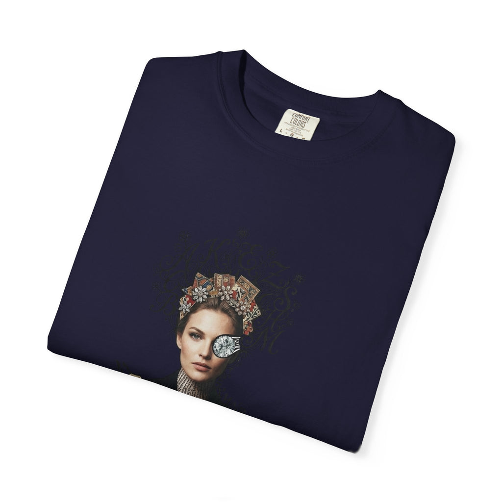 Artistic Femme Portrait T‑Shirt — 'No. 1' Fashion Graphic Tee