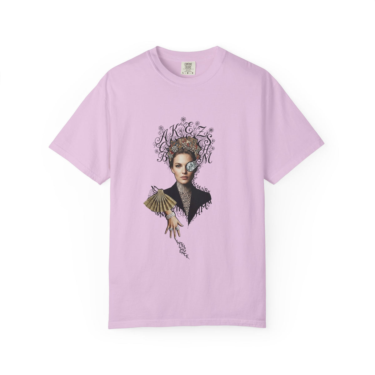 Artistic Femme Portrait T‑Shirt — 'No. 1' Fashion Graphic Tee