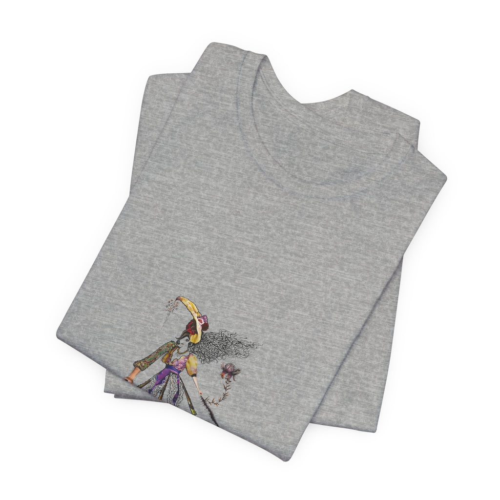 Pirate Captain Sketch Graphic Tee — Playful Anime-Inspired Pirate Character T-Shirt
