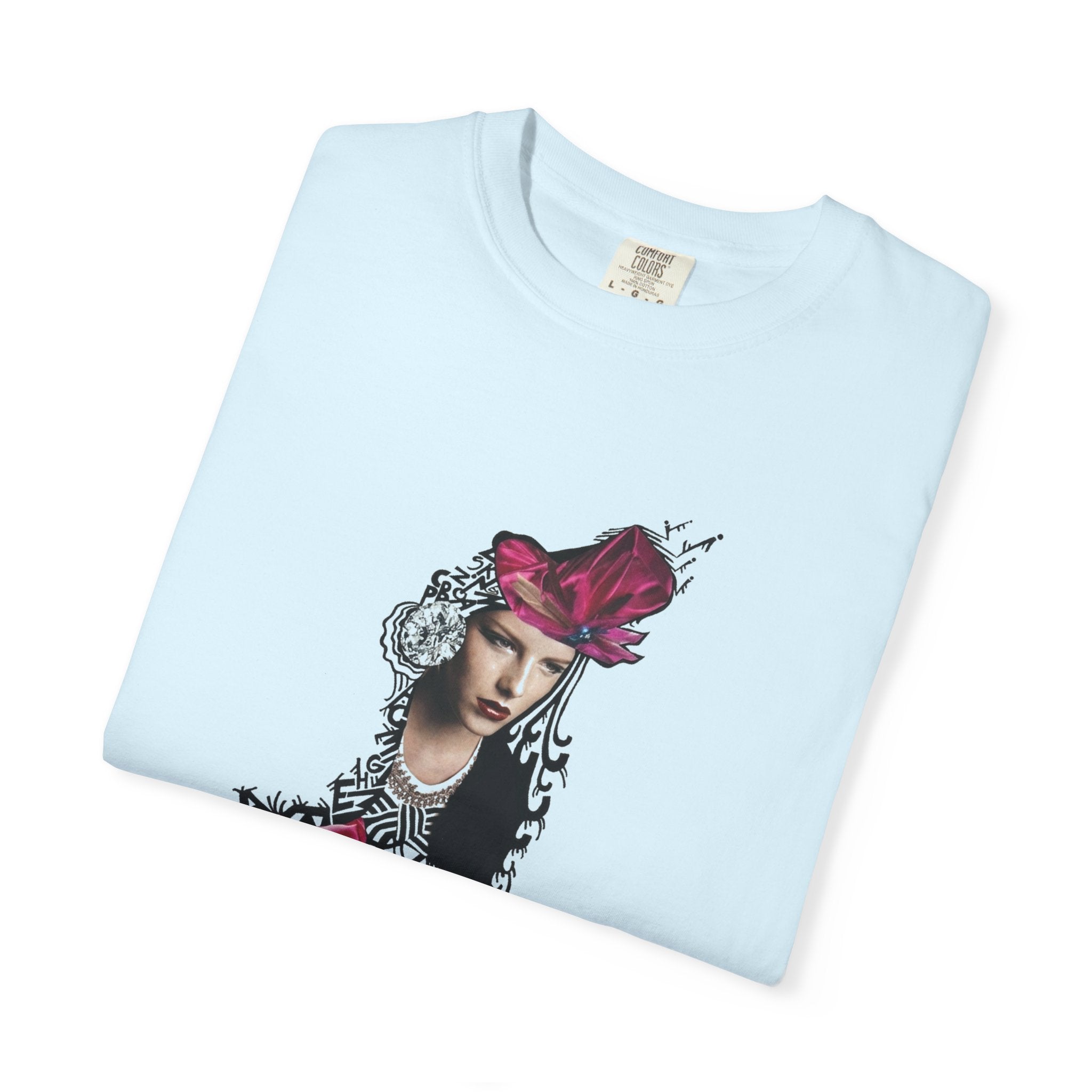 Victorian Rose Portrait T-Shirt