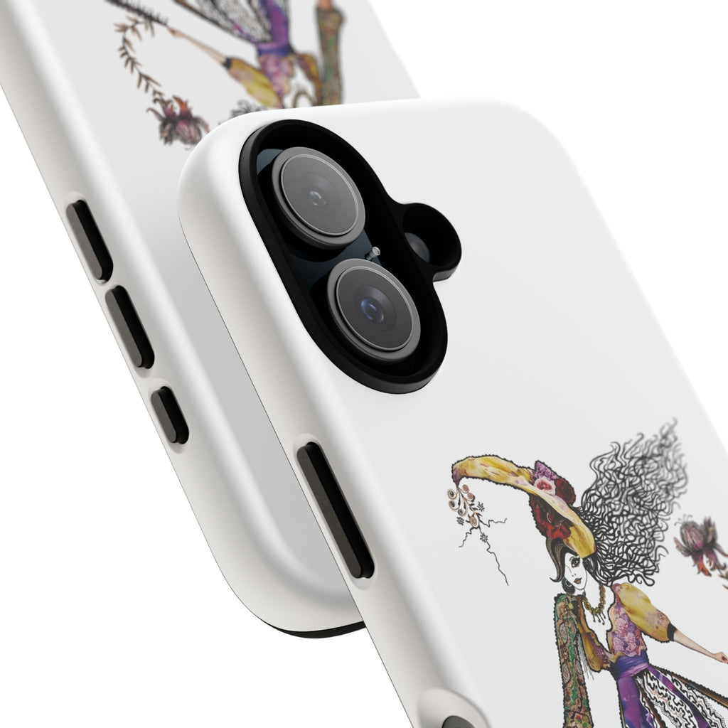Victorian Witch Illustration Phone Case | iPhone Rugged Case