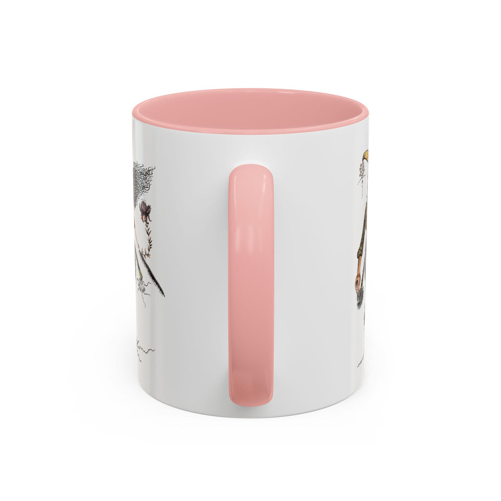 Whimsical Witch Illustration Mug | Accent Coffee Mug 11oz 15oz