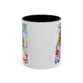 Colorful Abstract Woman Portrait Mug | Accent Coffee Mug