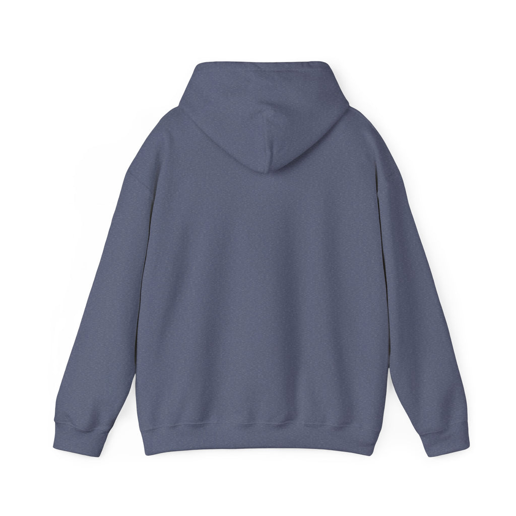 Floral Mandala Logo Hoodie | Small Chest Emblem Sweatshirt