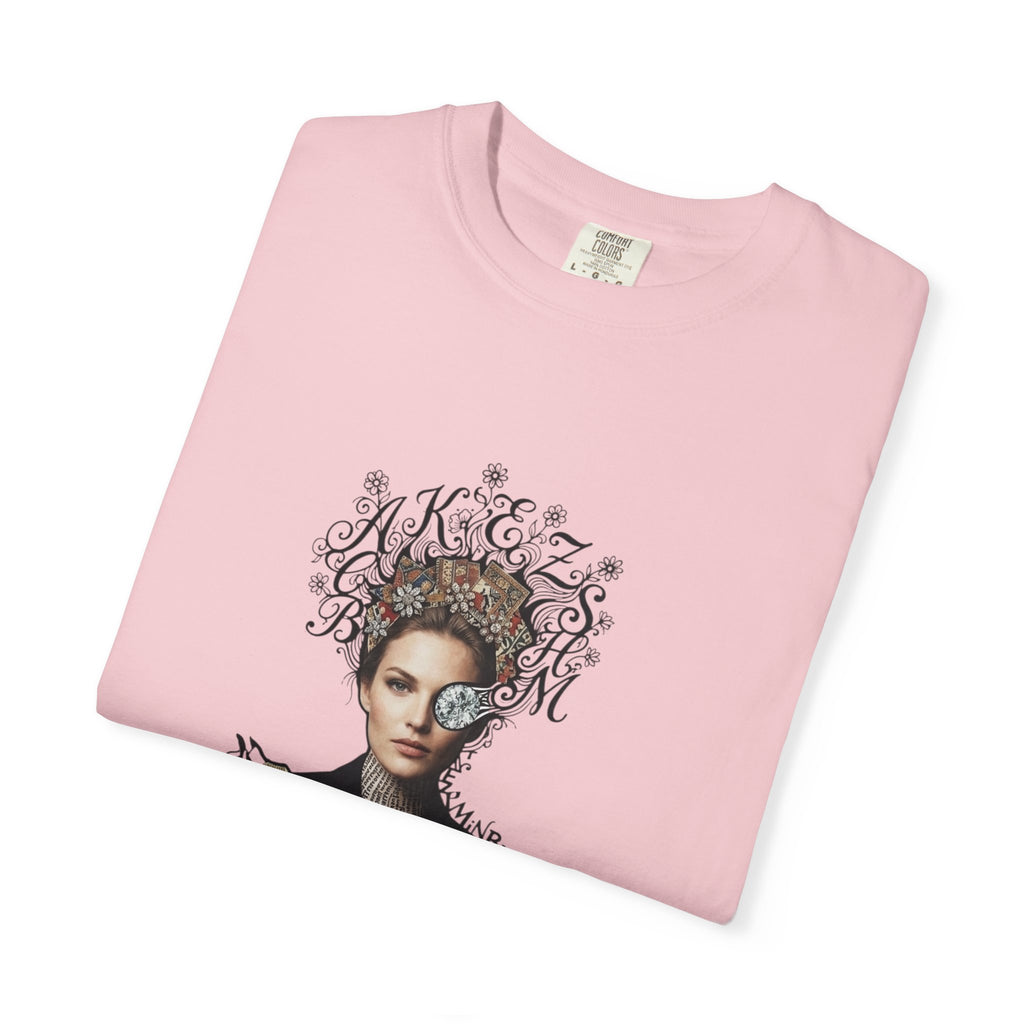Artistic Femme Portrait T‑Shirt — 'No. 1' Fashion Graphic Tee