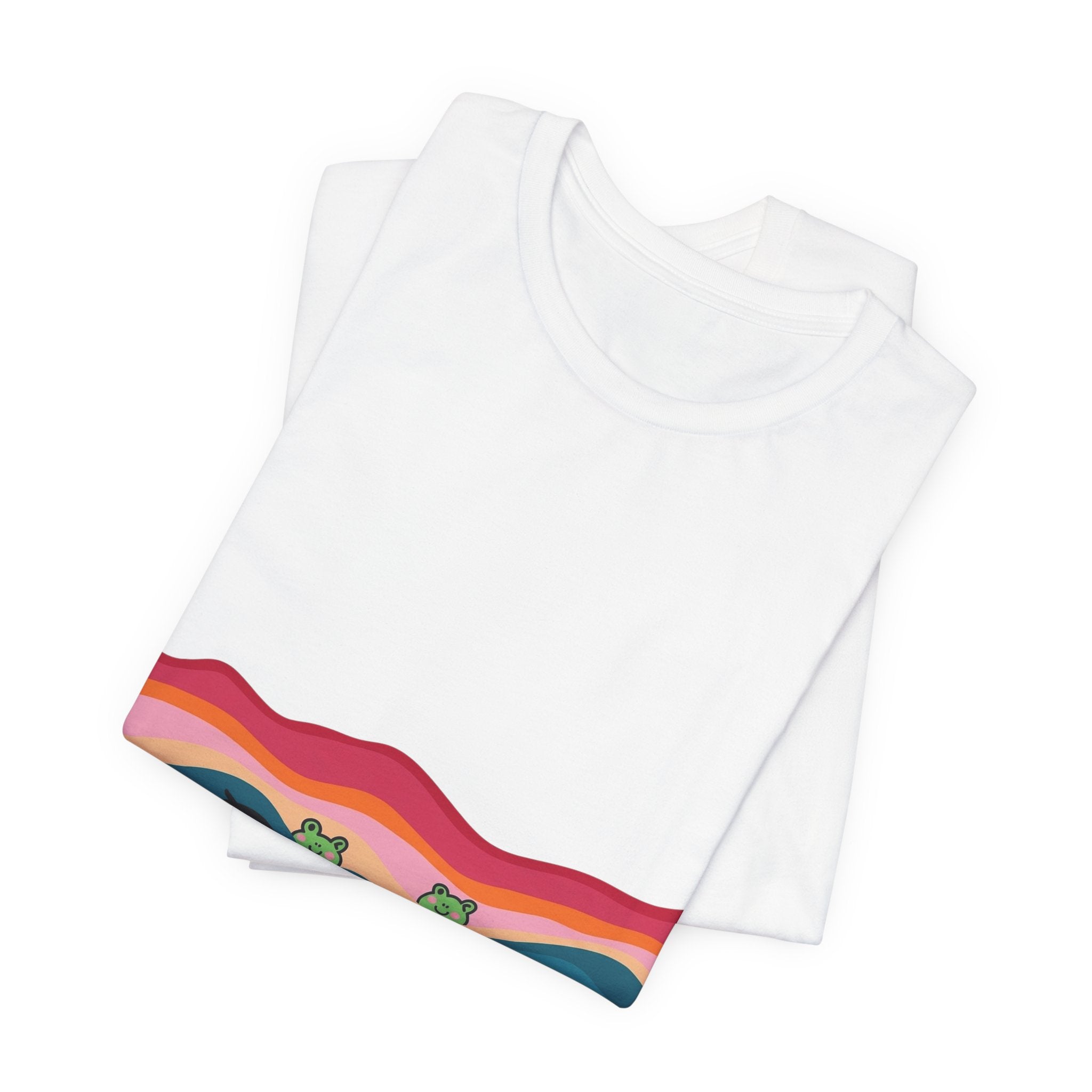 Desert Sunset Wave Graphic Tee