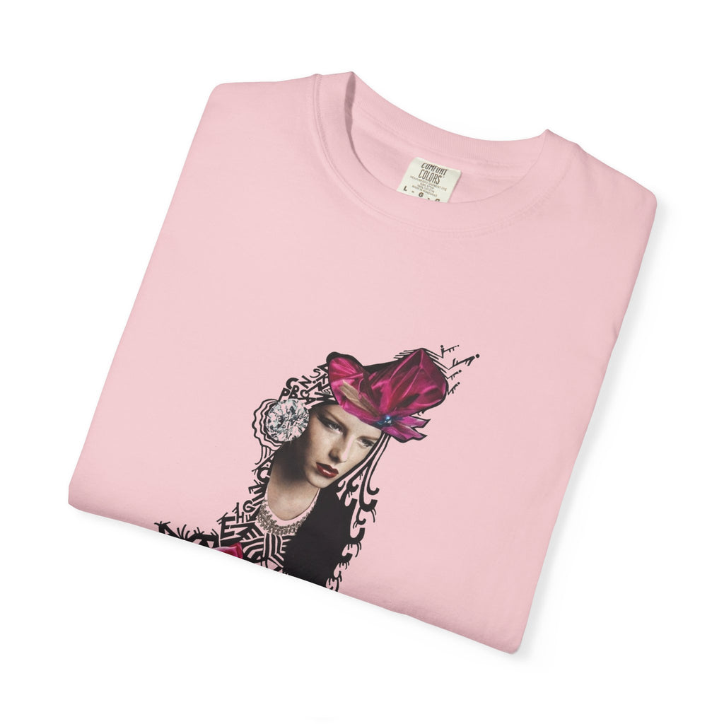 Victorian Rose Portrait T-Shirt