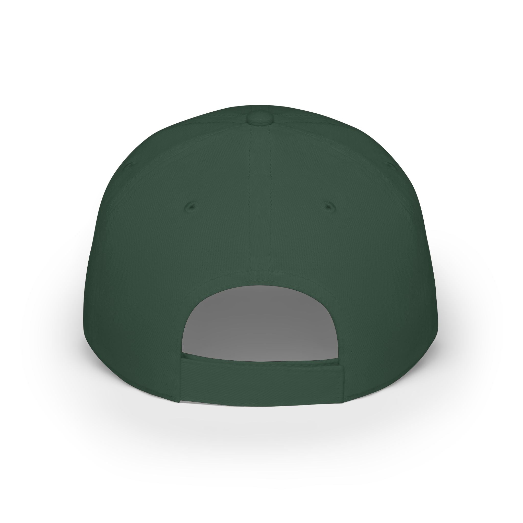 Colorful Spiral Sunflower Cap | Red Low Profile Baseball Cap
