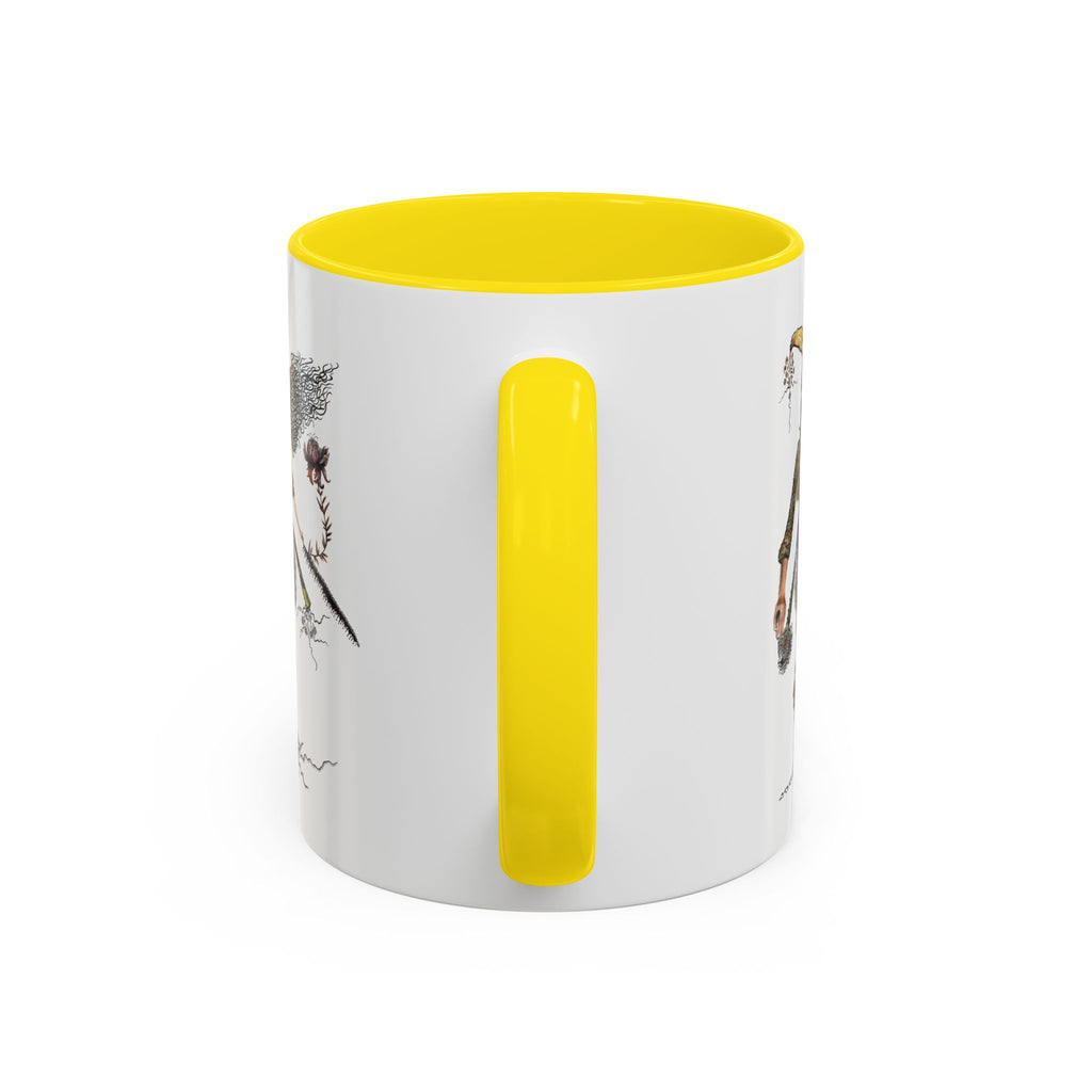 Whimsical Witch Illustration Mug | Accent Coffee Mug 11oz 15oz