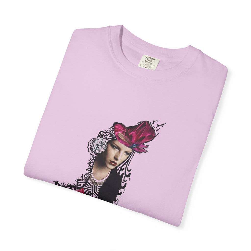 Victorian Rose Portrait T-Shirt