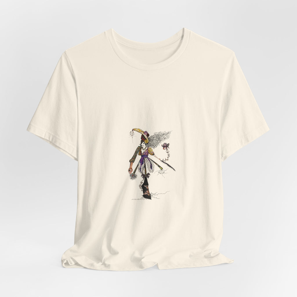 Pirate Captain Sketch Graphic Tee — Playful Anime-Inspired Pirate Character T-Shirt