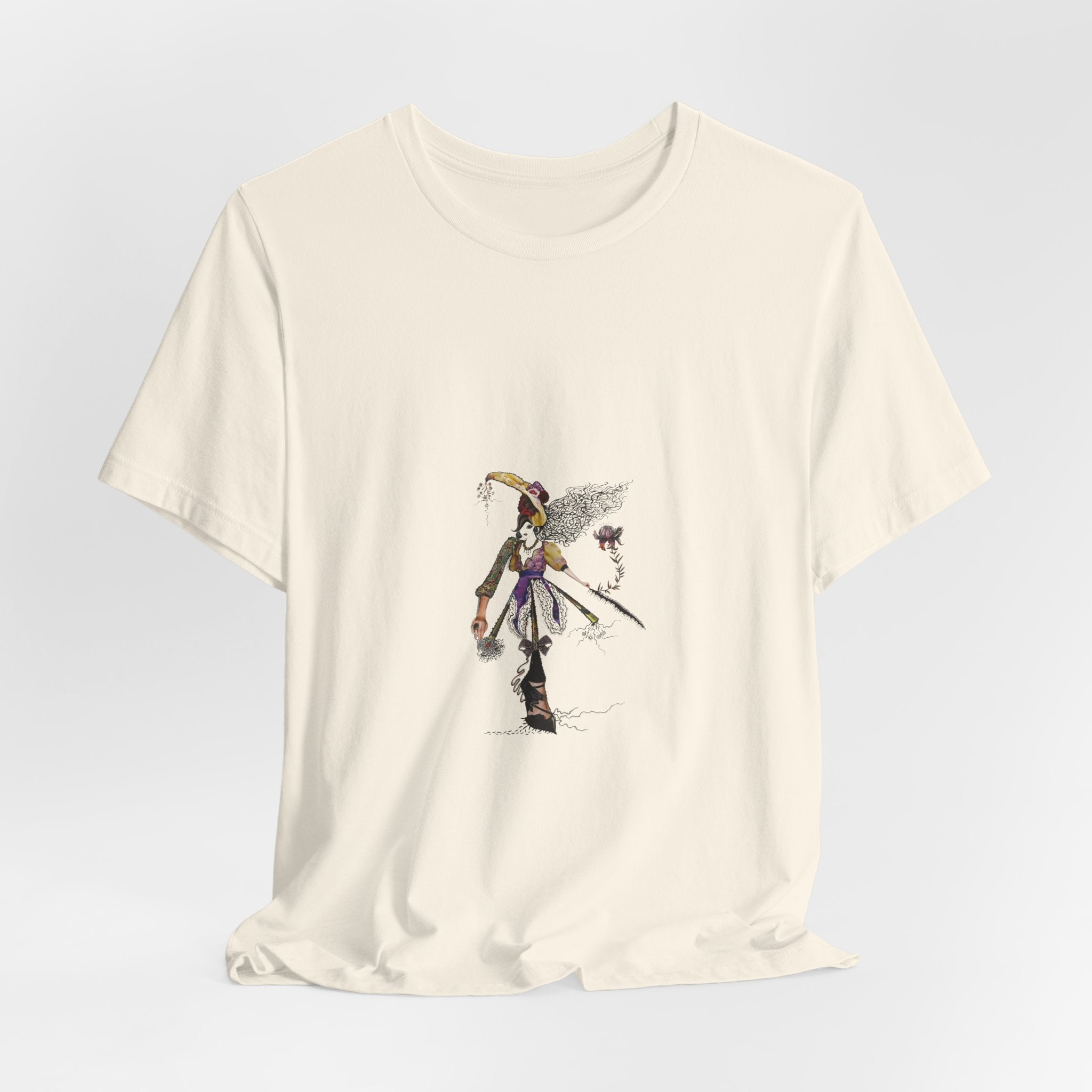 Pirate Captain Sketch Graphic Tee — Playful Anime-Inspired Pirate Character T-Shirt