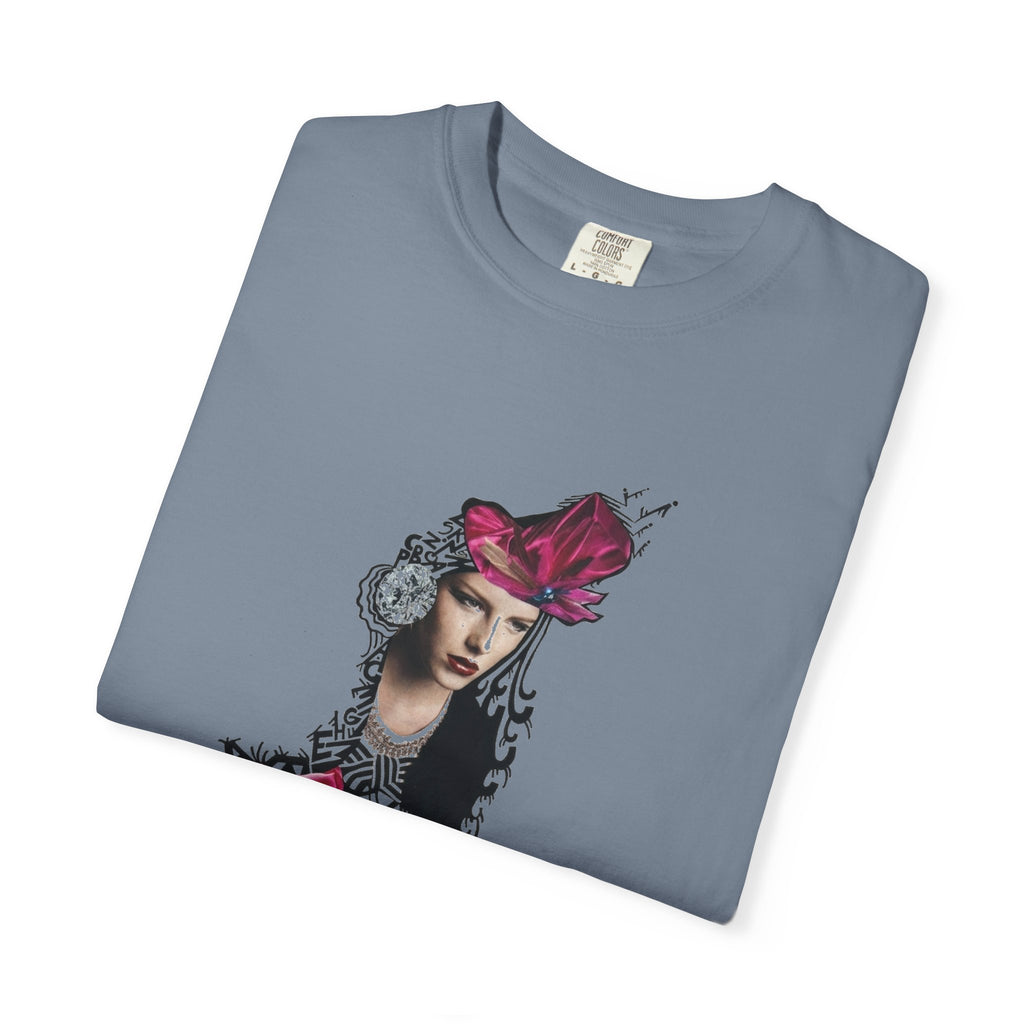 Victorian Rose Portrait T-Shirt