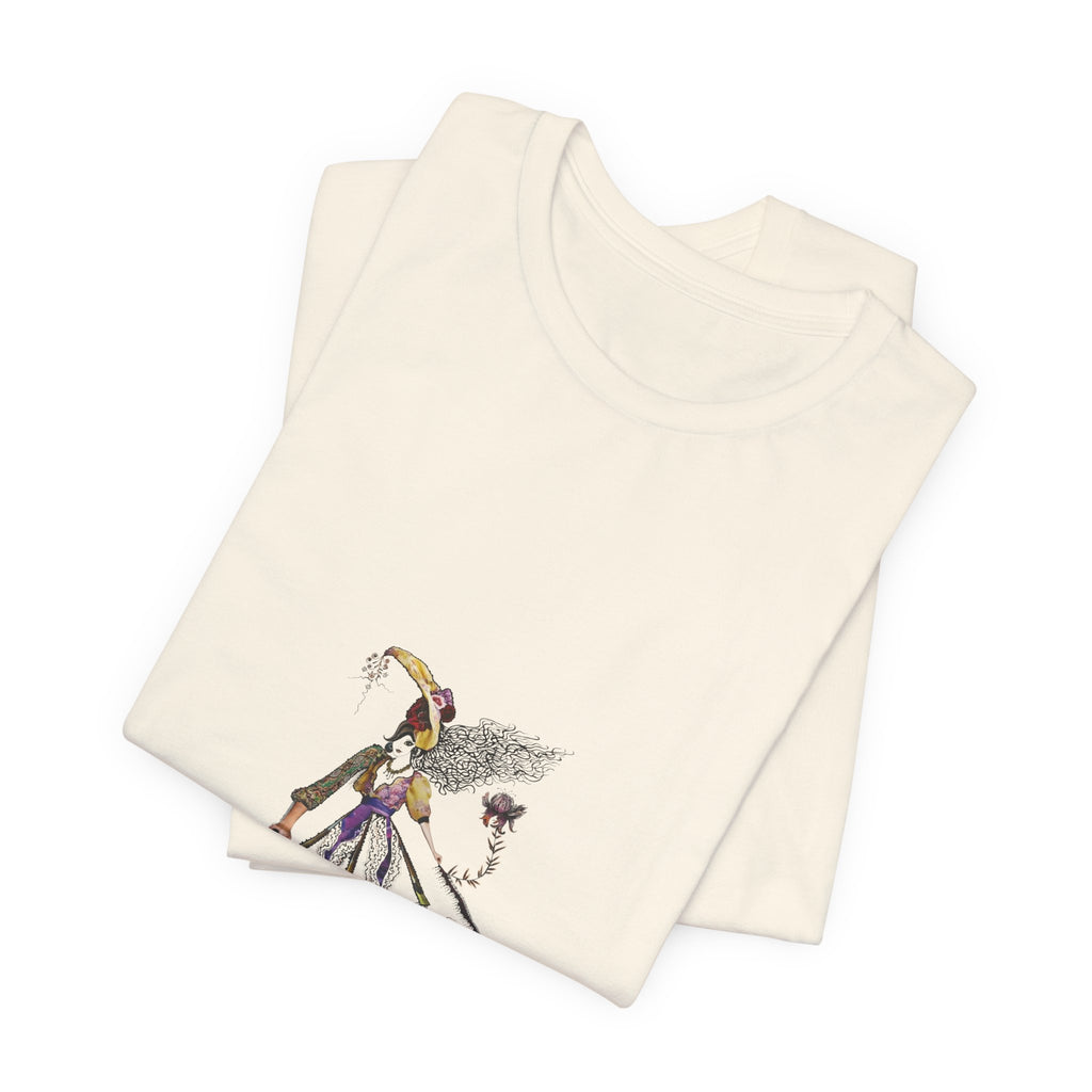 Pirate Captain Sketch Graphic Tee — Playful Anime-Inspired Pirate Character T-Shirt