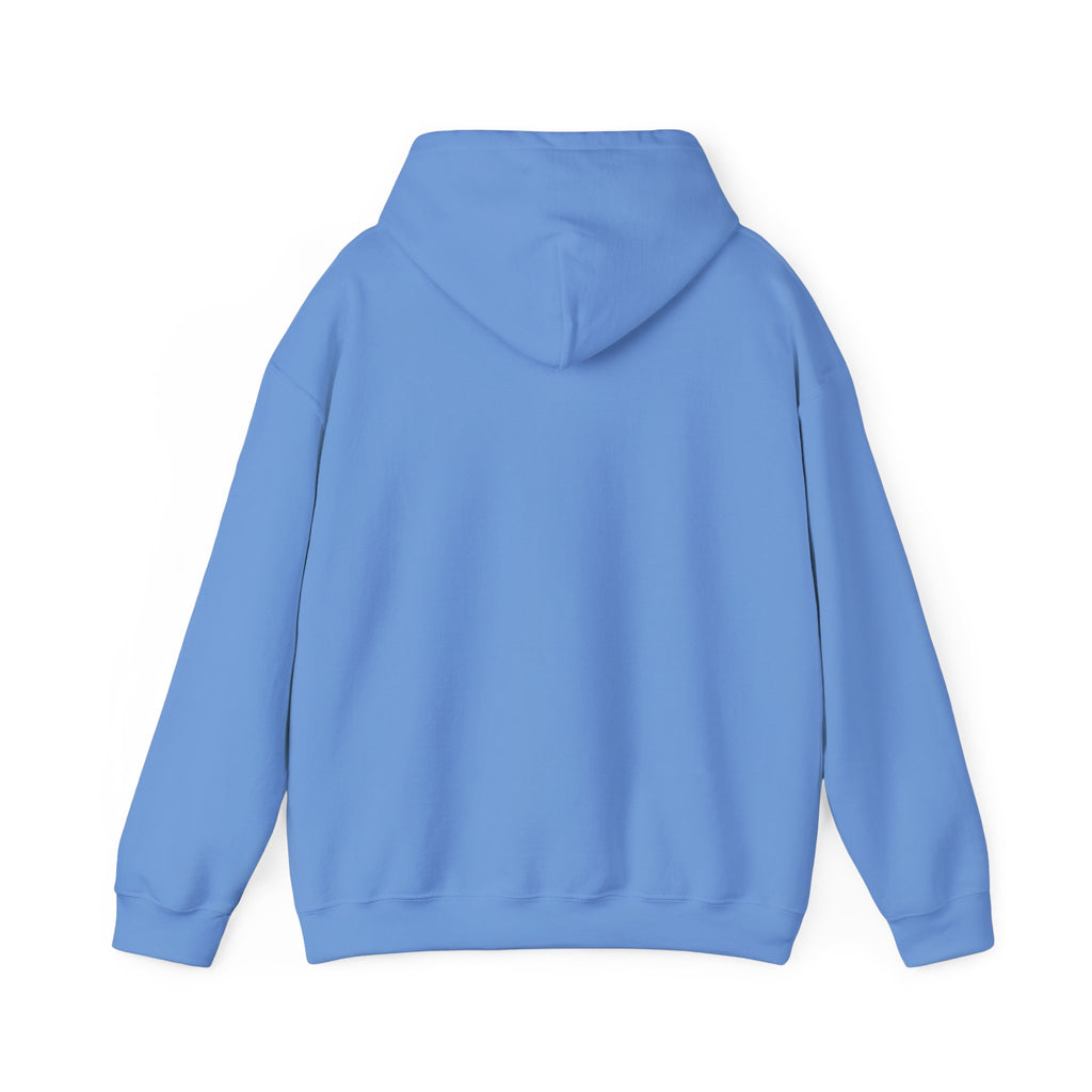 Floral Mandala Logo Hoodie | Small Chest Emblem Sweatshirt