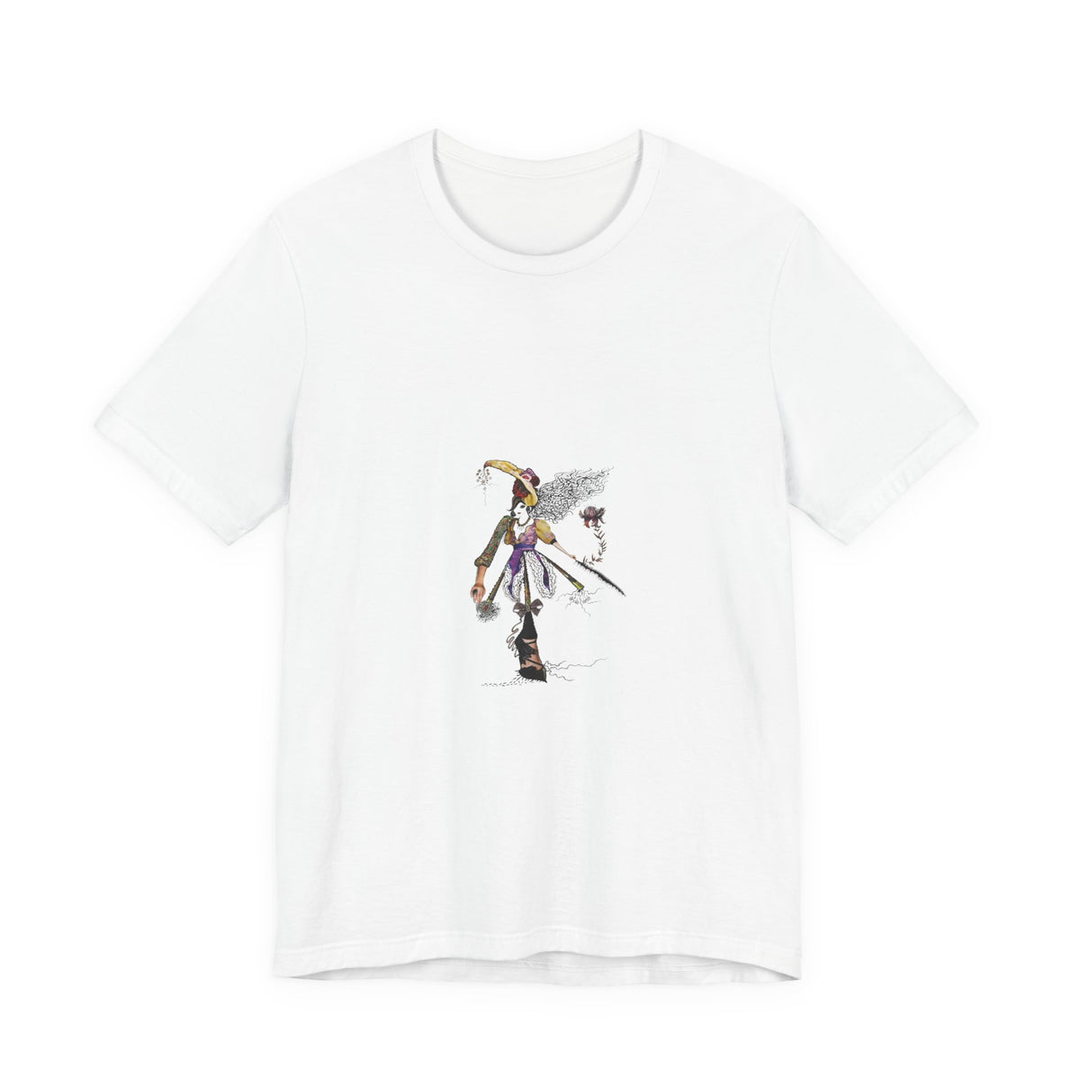 Pirate Captain Sketch Graphic Tee — Playful Anime-Inspired Pirate Character T-Shirt