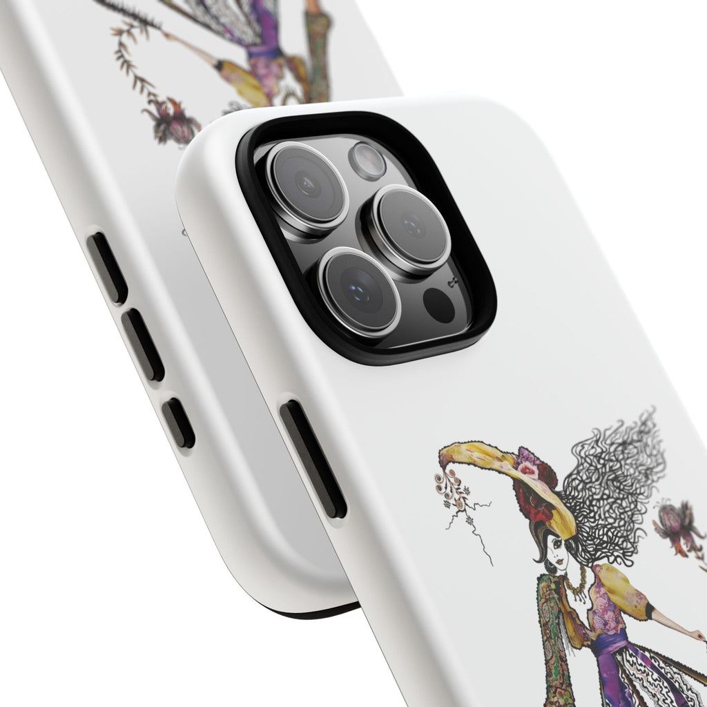 Victorian Witch Illustration Phone Case | iPhone Rugged Case