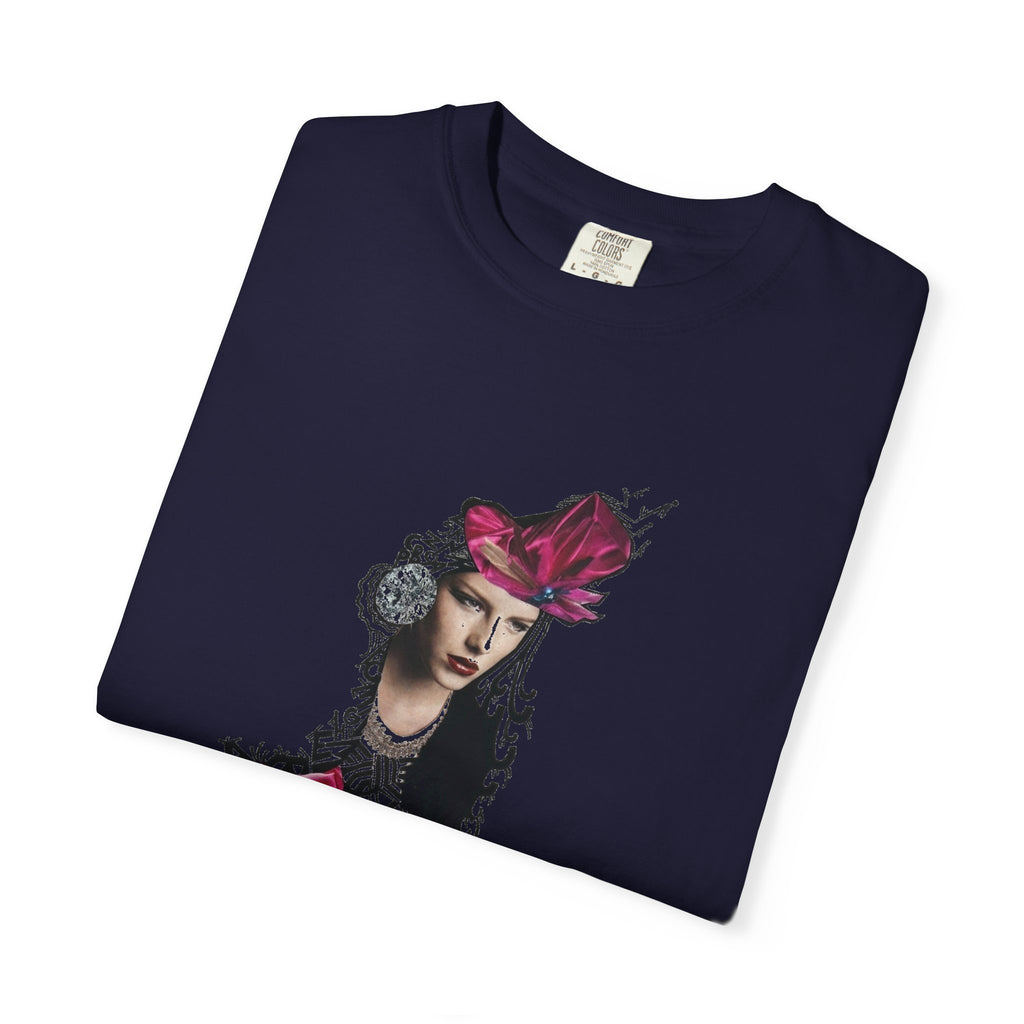 Victorian Rose Portrait T-Shirt