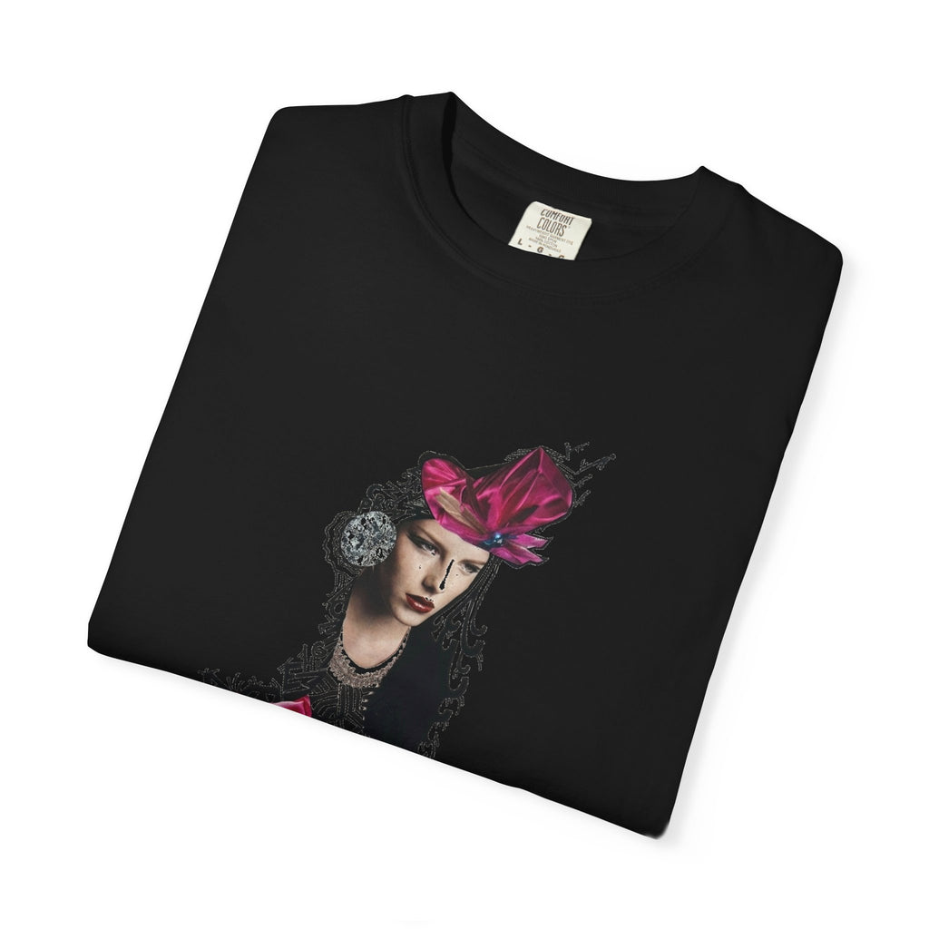 Victorian Rose Portrait T-Shirt