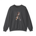 Medusa Goddess Crewneck Sweatshirt — Mythic Floral Medusa Design