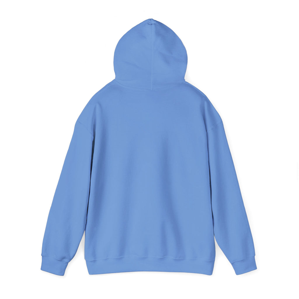 Floral Mandala Logo Hoodie | Small Chest Emblem Sweatshirt
