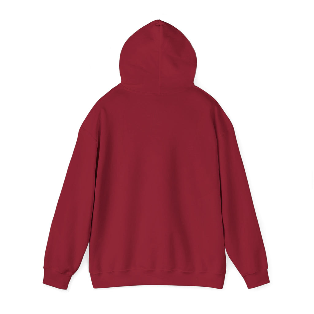 Floral Mandala Logo Hoodie | Small Chest Emblem Sweatshirt