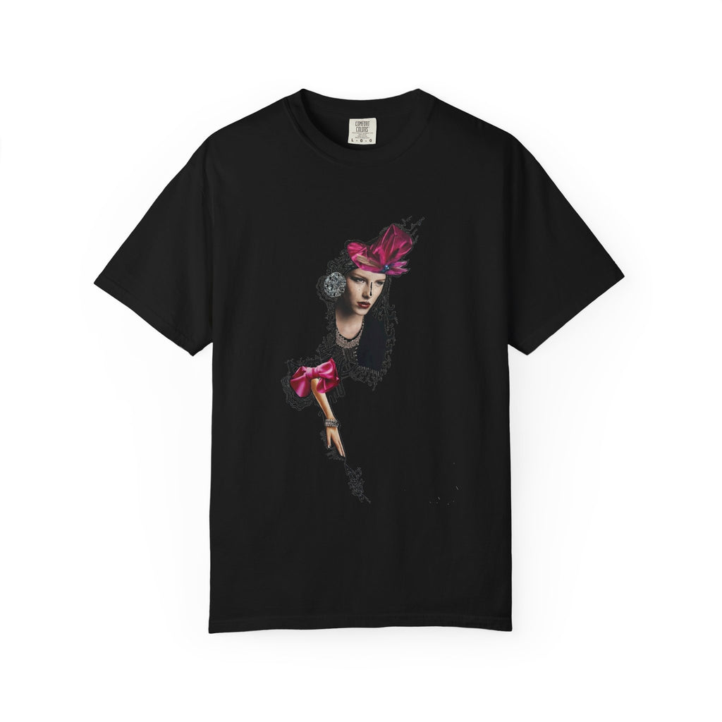 Victorian Rose Portrait T-Shirt