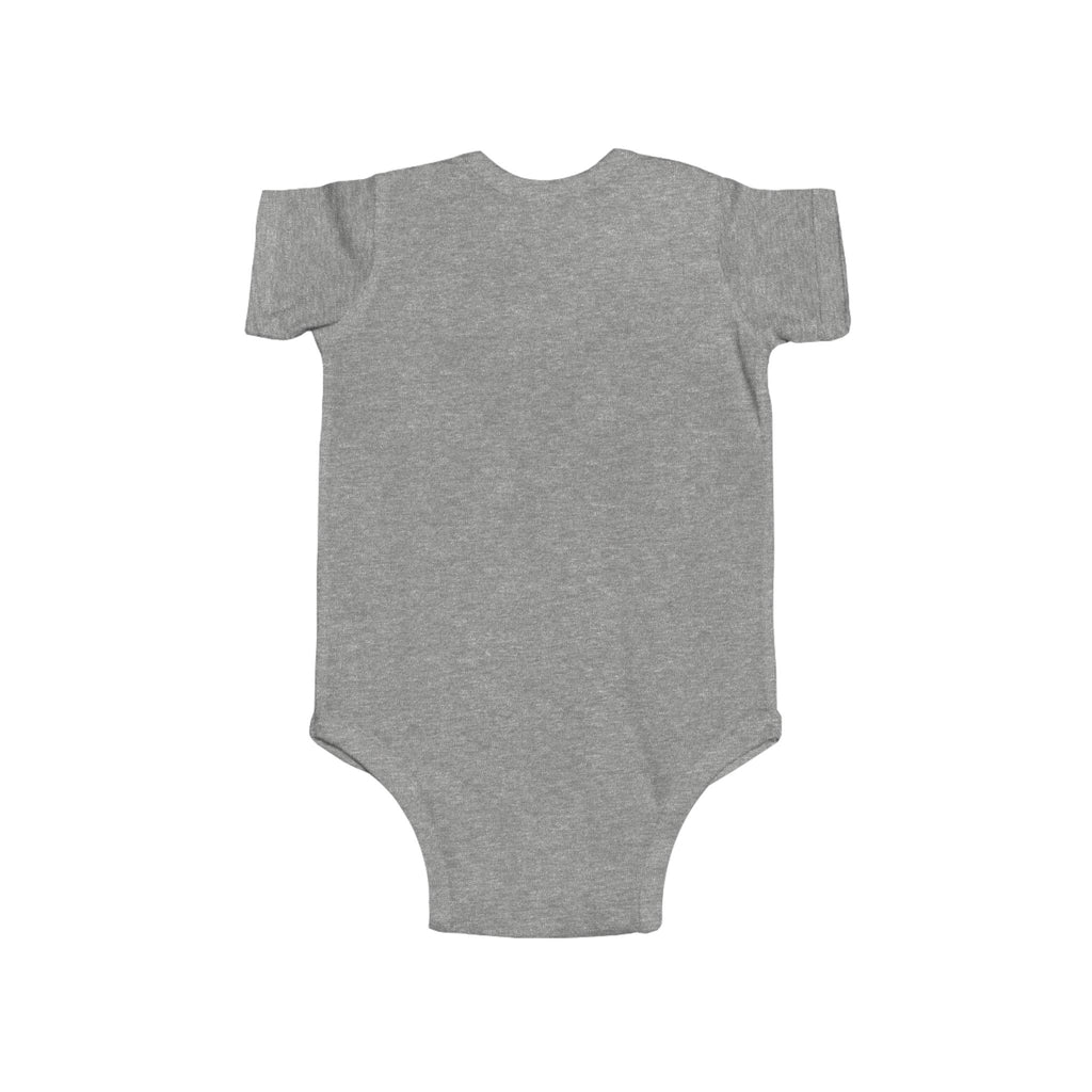 Colorful Spiral with Frog Bodysuit | Cute Rainbow Circle Infant Onesie