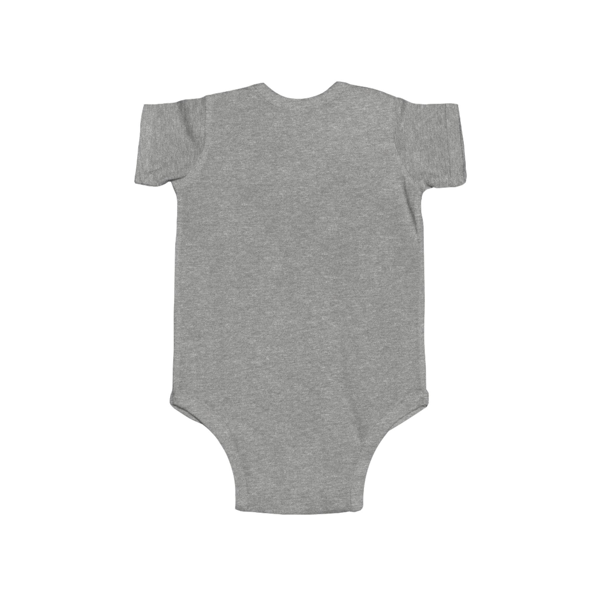 Colorful Spiral with Frog Bodysuit | Cute Rainbow Circle Infant Onesie