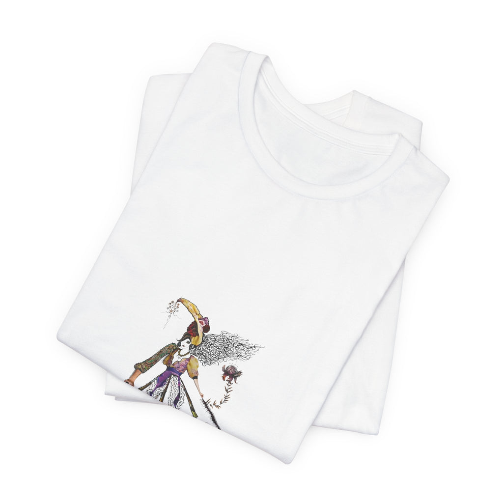 Pirate Captain Sketch Graphic Tee — Playful Anime-Inspired Pirate Character T-Shirt