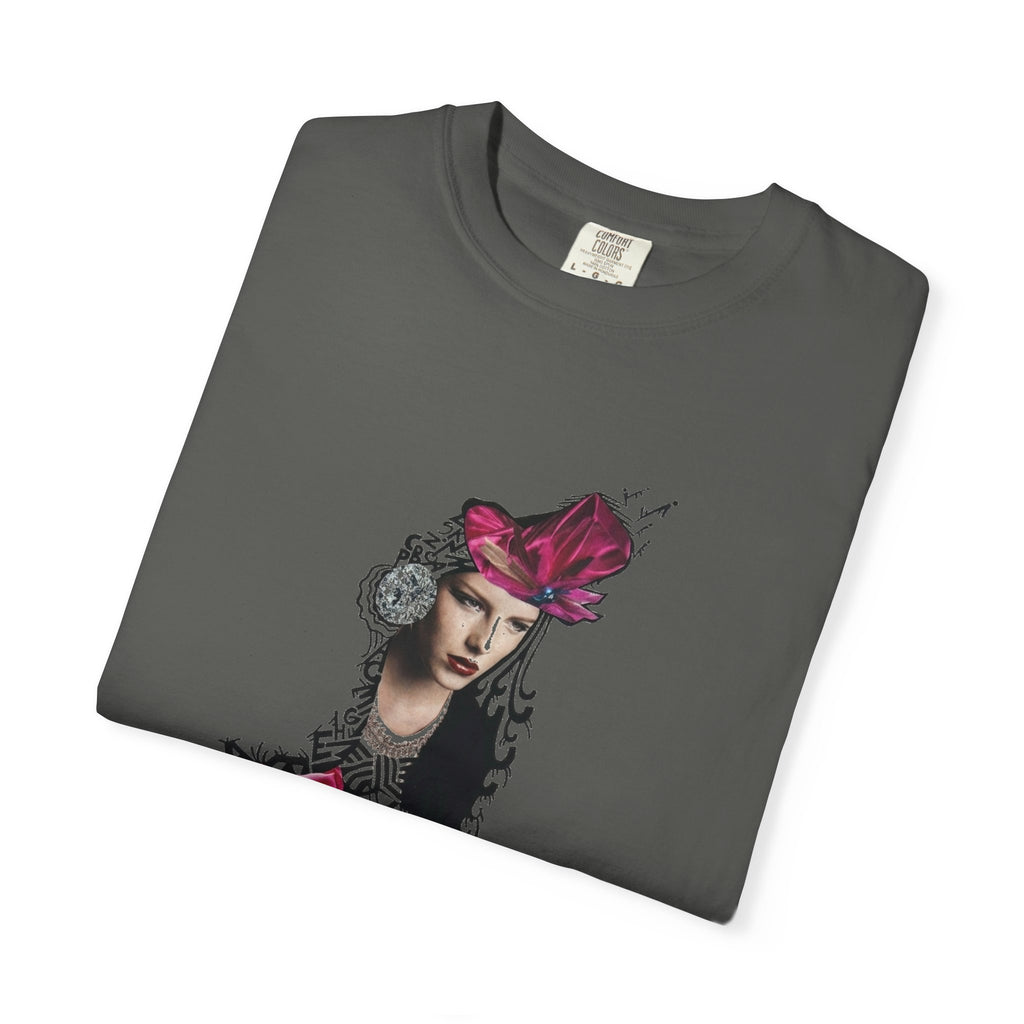 Victorian Rose Portrait T-Shirt