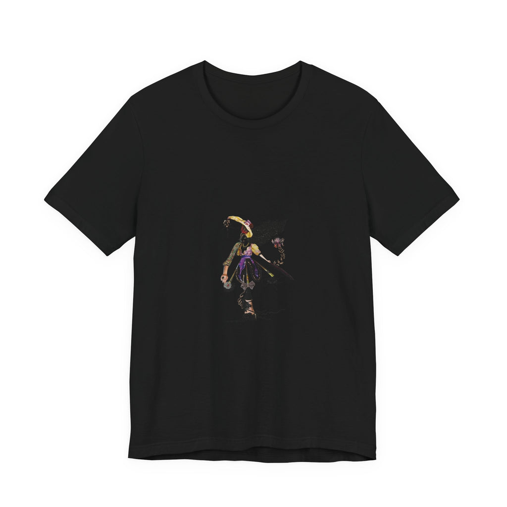 Pirate Captain Sketch Graphic Tee — Playful Anime-Inspired Pirate Character T-Shirt