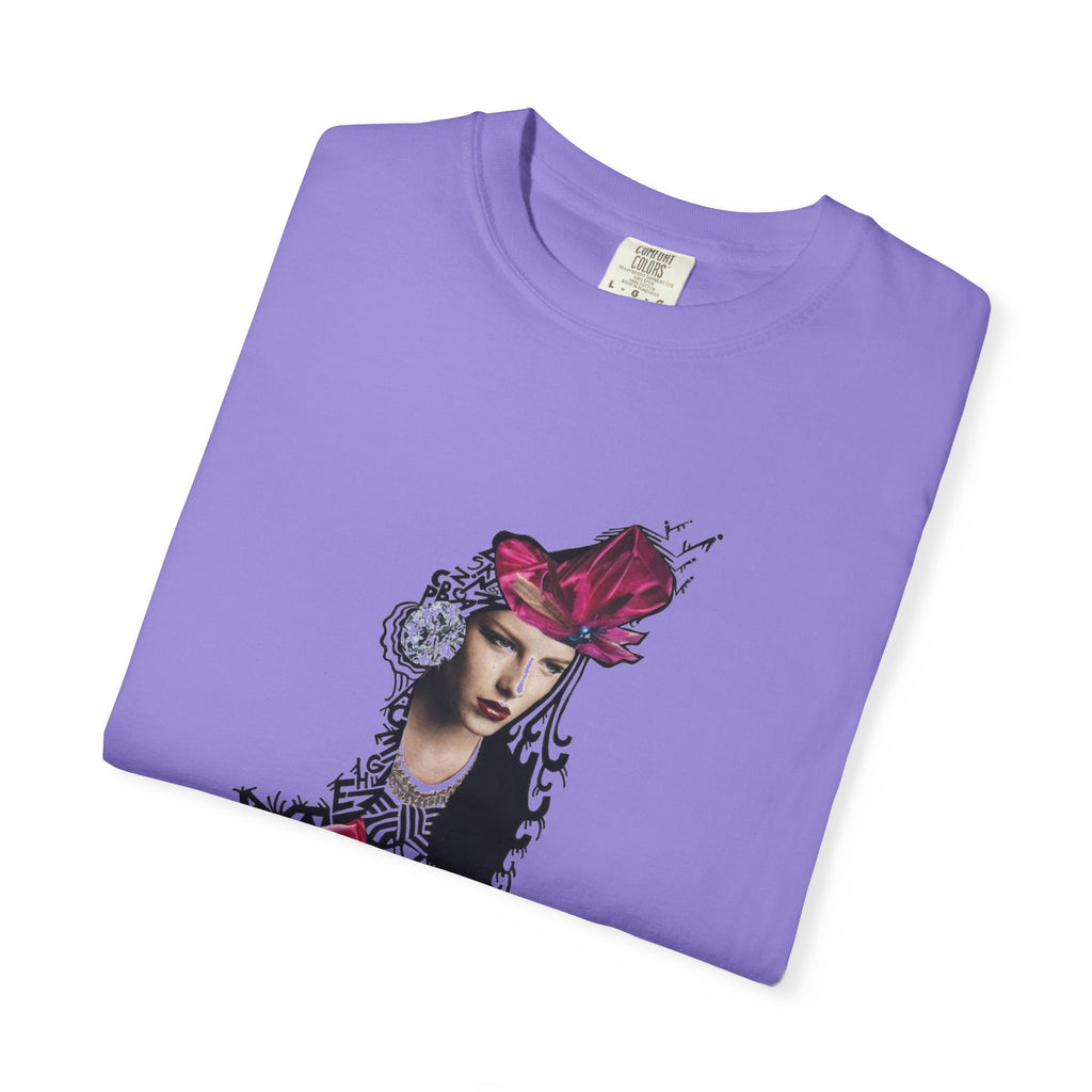 Victorian Rose Portrait T-Shirt
