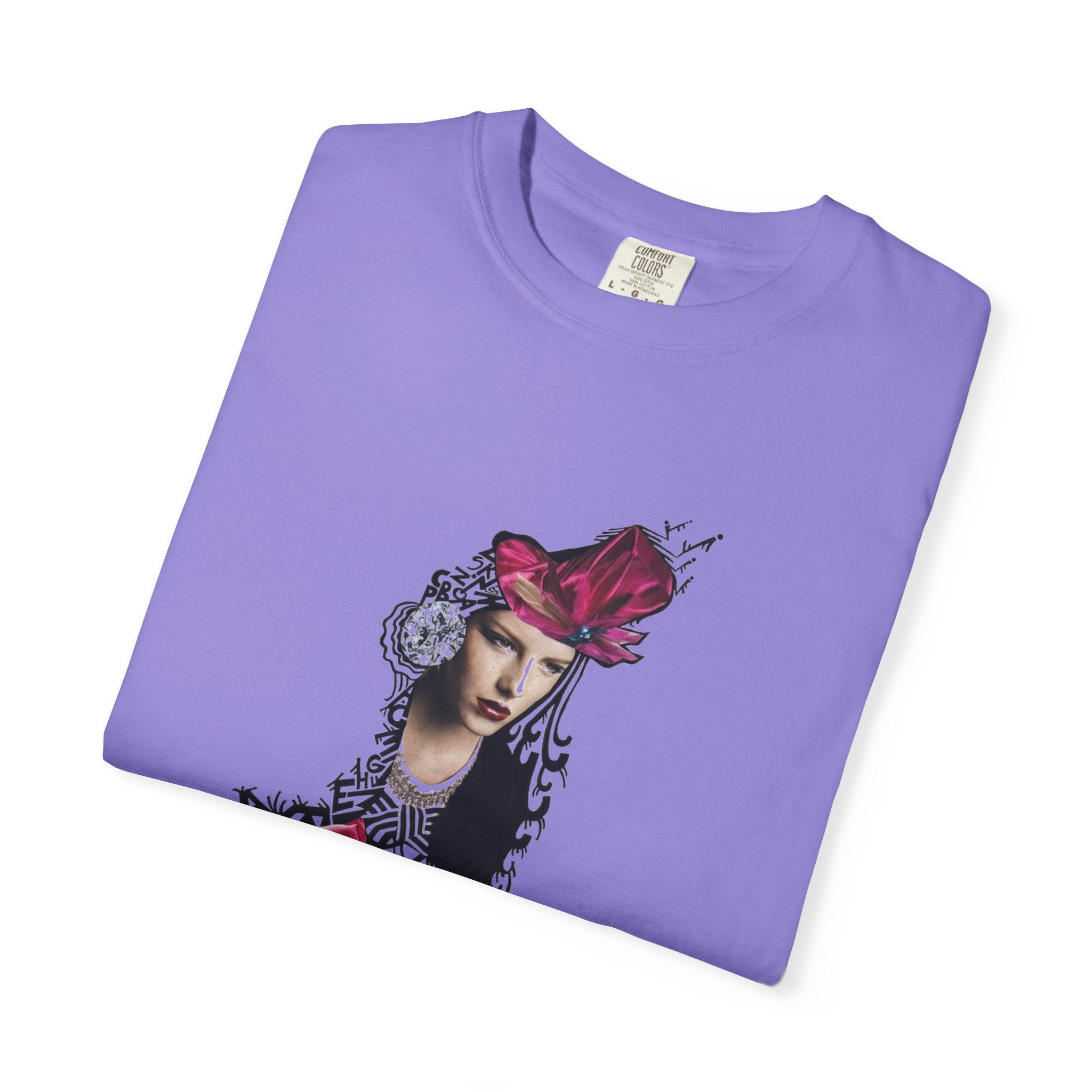 Victorian Rose Portrait T-Shirt