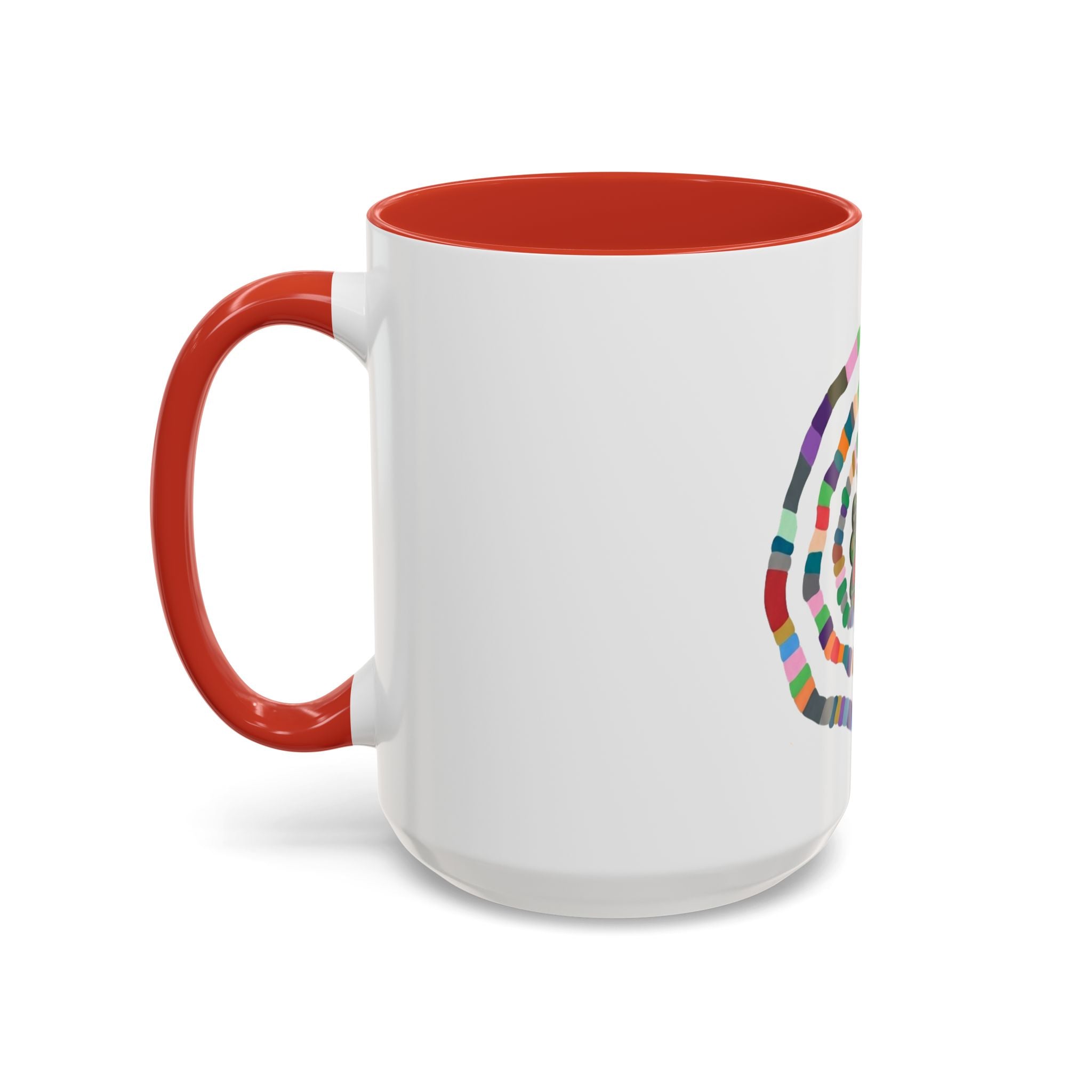 Colorful Crowned Frog Heart mug | Accent Coffee Mug 11oz 15oz